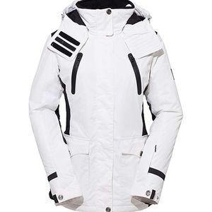 White and black ski / winter jacket